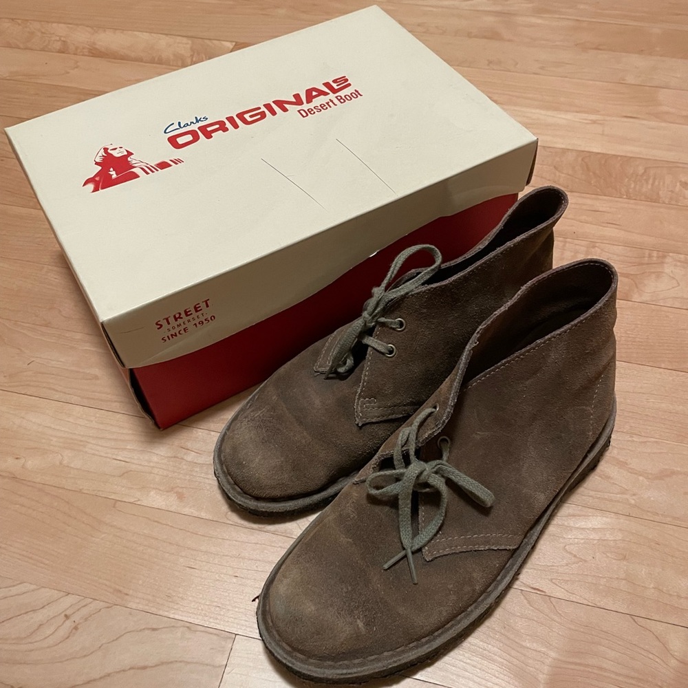 Clark original desert boots